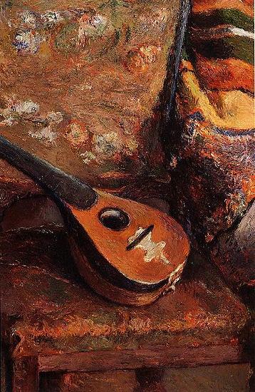 Paul Gauguin Mandoline sur une Chaise Germany oil painting art